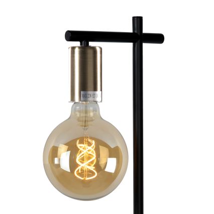 ONLI - Настольная лампа CROSS 1xE27/22W/230V черный/латунь