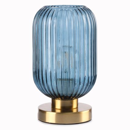 ONLI - Настольная лампа DOROTY 1xE27/22W/230V синий/золотистый