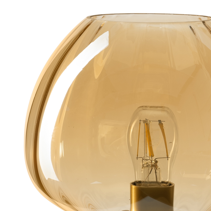 ONLI - Настольная лампа ELIDE 1xE27/15W/230V чёрная/медная