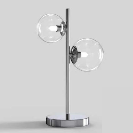 ONLI - Настольная лампа KIMBERLY 2xG9/6W/230V 40 cm полированный хром