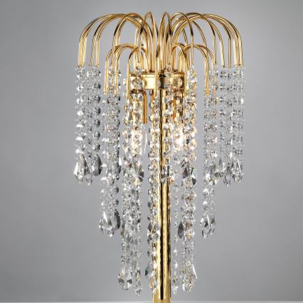 ONLI - Настольная лампа PIOGGIA 2xE14/6W/230V золотая 50 см