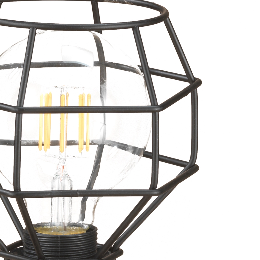 ONLI - Настольная лампа SPIDER 1xE27/15W/230V 23 см черный/коричневый