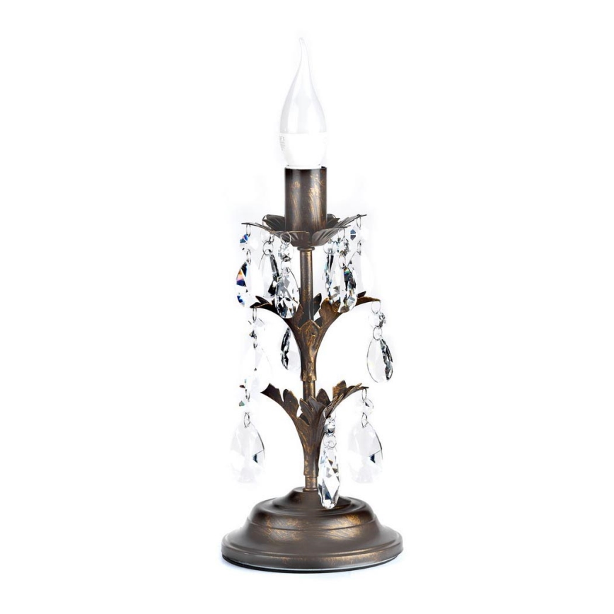 ONLI - Настольная лампа TERESA 1xE14/6W/230V бронзовый