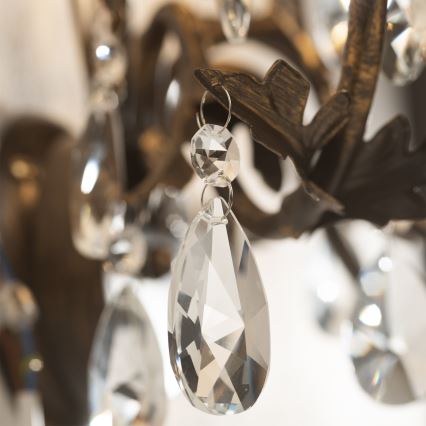 ONLI - Настольная лампа TERESA 1xE14/6W/230V бронзовый