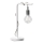 ONLI - Настольная лампа WIRE 1xE27/15W/230V 50 см серый/белый