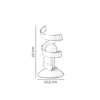 ONLI - Настольная лампа ZOE 1xE14/6W/230V 22 см белый
