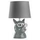 ONLI - Настольная лампа BIAGIO 1xE14/6W/230V серый