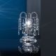 ONLI - Настольная лампа PIOGGIA 1xE14/6W/230V диаметр 16 см хром