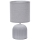ONLI - Настольная лампа SHELLY 1xE27/22W/230V серый 28 см