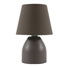 ONLI - Настільна лампа NANO 1xE14/6W/230V коричневий 19 см