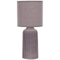ONLI - Настільна лампа SHELLY 1xE27/22W/230V коричневий 45 см