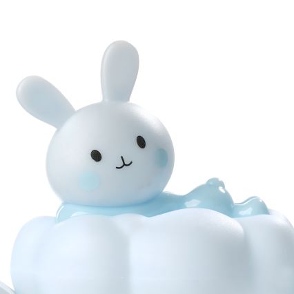 ONLI - LED Перезаряжаемый детский ночник NUVOLINA LED/2,5W/5V 300 mAh зайчик/синий