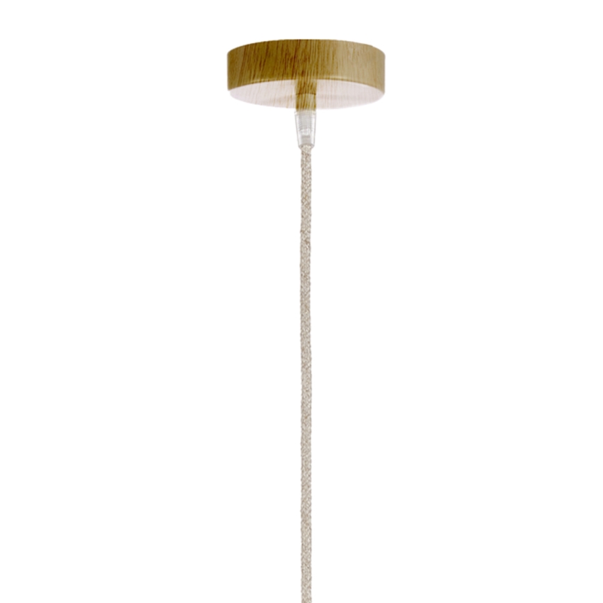 ONLI - Підвісна люстра BAMBOO 1xE27/22W/230V бамбук