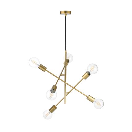 ONLI - Підвісна люстра CROSS 6xE27/22W/230V