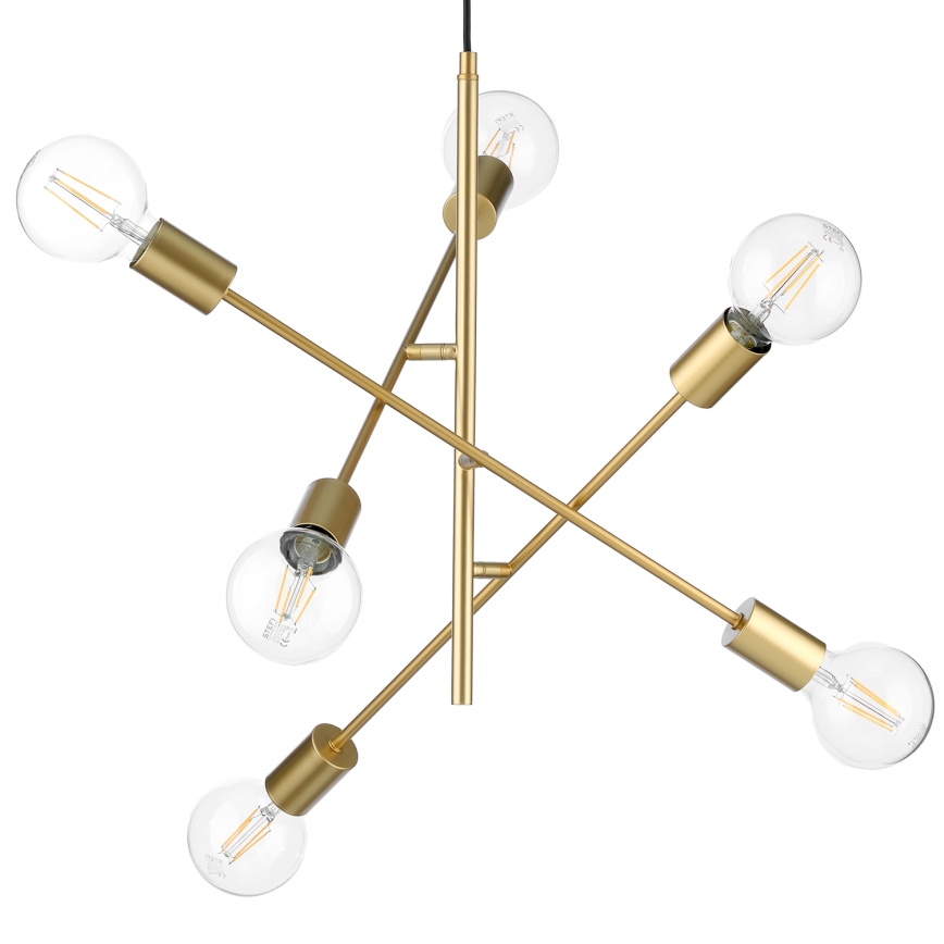 ONLI - Підвісна люстра CROSS 6xE27/22W/230V