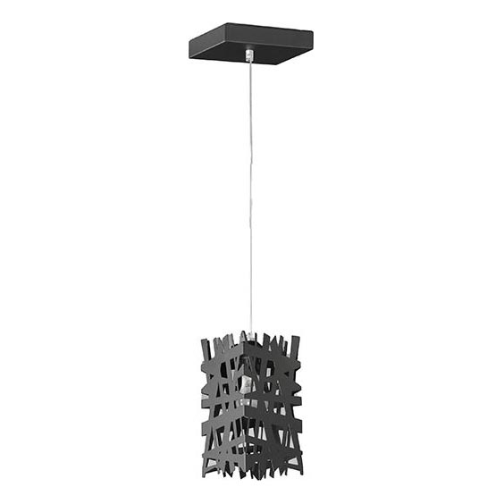 ONLI - Підвісна люстра FORESTA 1xE27/15W/230V чорний