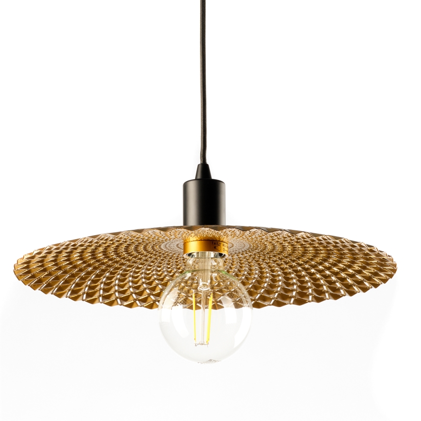 ONLI - Підвісна люстра GOLDEN 1xE27/22W/230V золотий/чорний