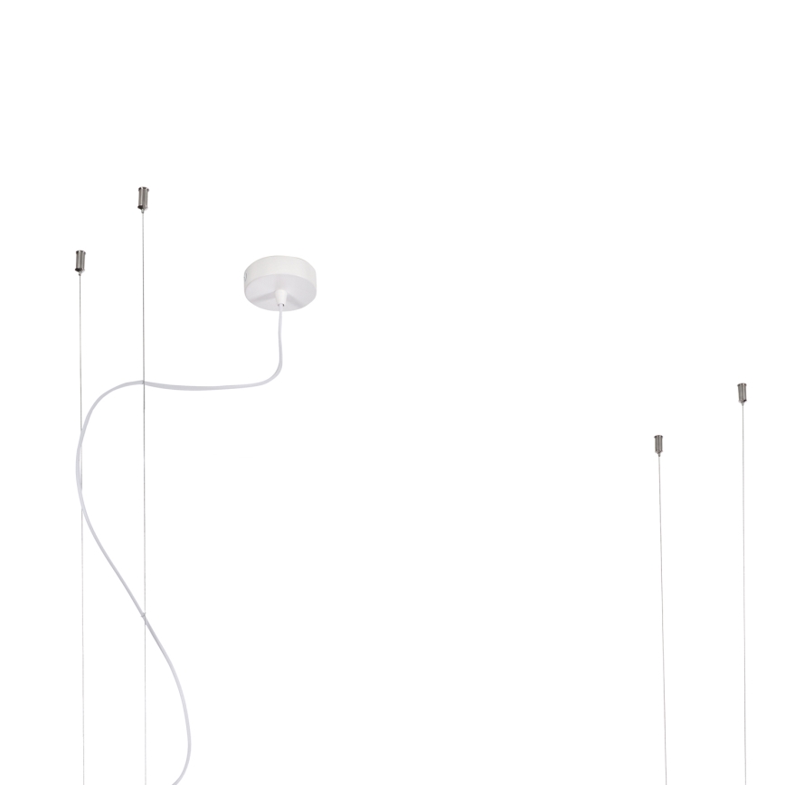 ONLI - Підвісна люстра з поличкою JEFFER 4xE27/22W/230V білий