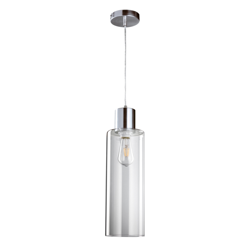 ONLI - Подвесная люстра DODO 1xE27/22W/230V блестящий хром