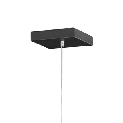 ONLI - Подвесная люстра FORESTA 1xE27/15W/230V черный