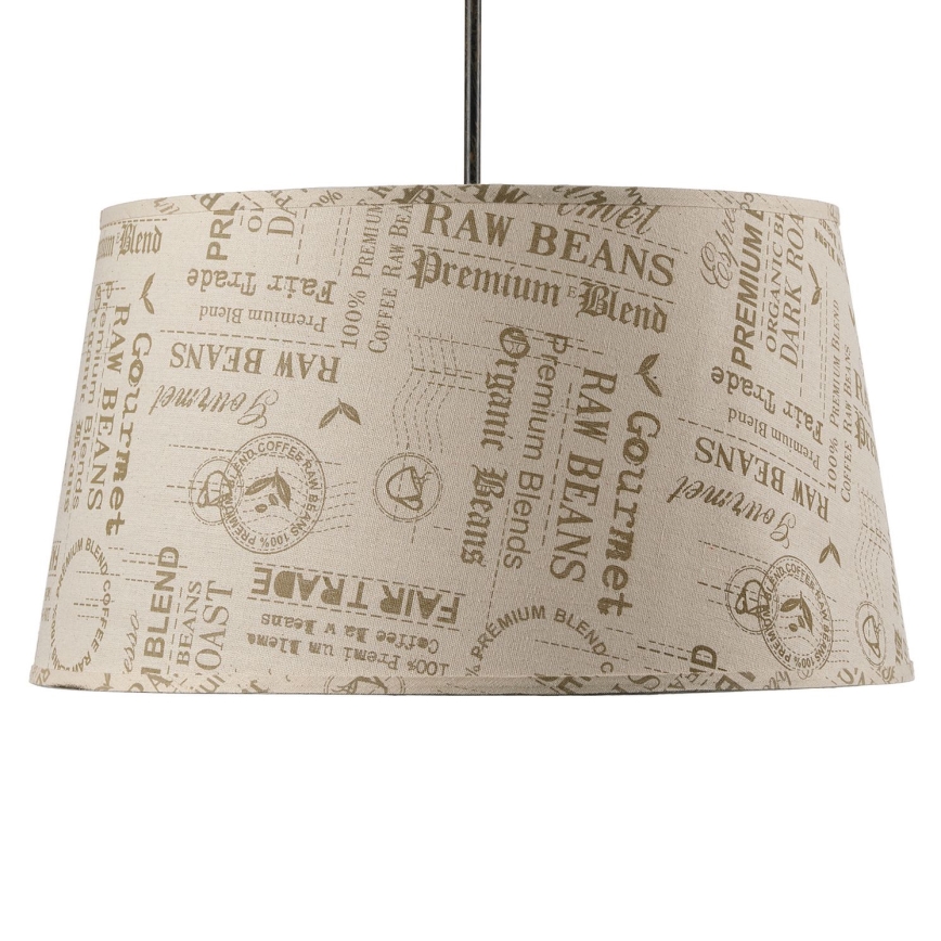 ONLI - Подвесная люстра MAIDA 1xE27/15W/230V диаметр 50 см коричневый