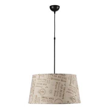 ONLI - Подвесная люстра MAIDA 1xE27/15W/230V диаметр 50 см коричневый