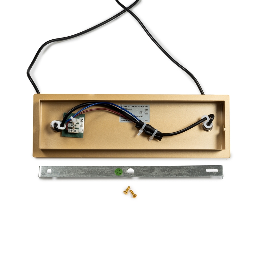 ONLI - Подвесная люстра PALOMA 10xG9/10W/230V золотистый