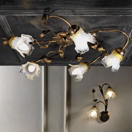 ONLI - Потолочный светильник ARIANNA 5xE14/6W/230V