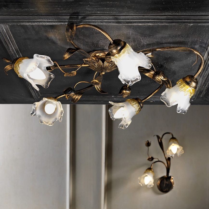 ONLI - Потолочный светильник ARIANNA 5xE14/6W/230V