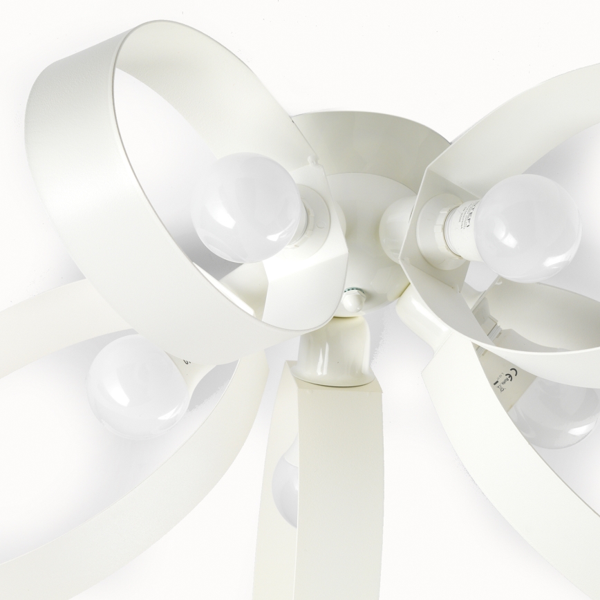 ONLI - Потолочный светильник SERENA 5xE14/6W/230V белый