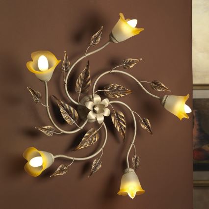 ONLI - Потолочный светильник VANDA 5xE14/6W/230V