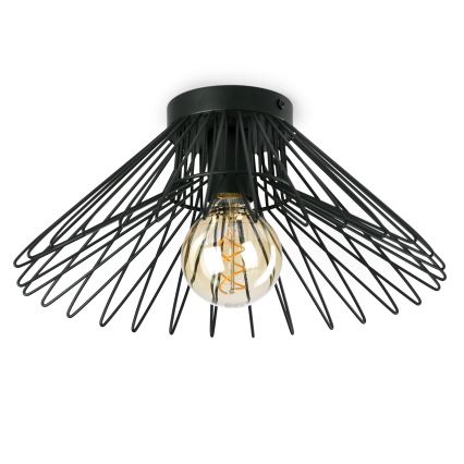 ONLI - Потолочный светильник DUCCIO 1xE27/22W/230V диаметр 40 см черный