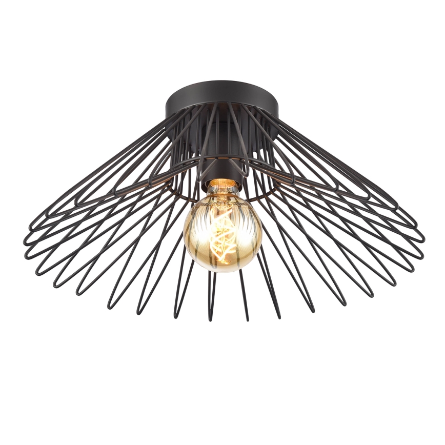 ONLI - Потолочный светильник DUCCIO 1xE27/22W/230V диаметр 60 см черный
