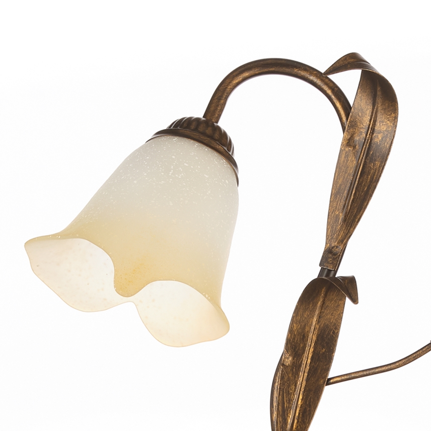 ONLI - Потолочный светильник LUCREZIA 3xE14/6W/230V бронзовый