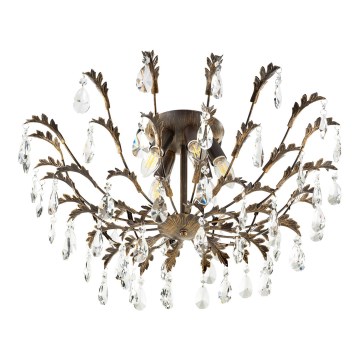 ONLI - Потолочный светильник TERESA 5xE14/6W/230V бронзовый