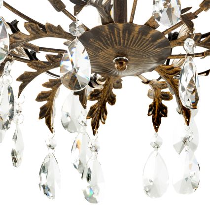 ONLI - Стельовий світильник TERESA 3xE14/6W/230V бронзовий