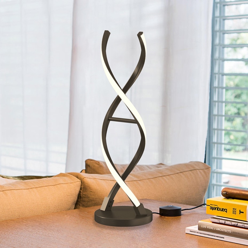 ONLI - Светодиодная настольная лампа DNA LED/12W/230V 4000K 48,5 см серебристый