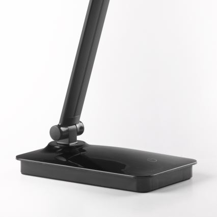 ONLI - Светодиодная настольная лампа с регулированием яркости и USB-портом DESKI LED/7W/230V 4000K черный
