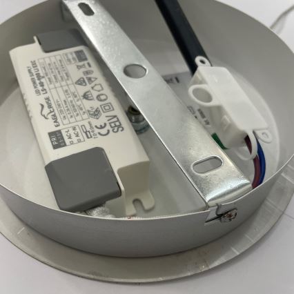 ONLI - Светодиодная подвесная люстра LOOP LED/40W/230V 4000K блестящий хром