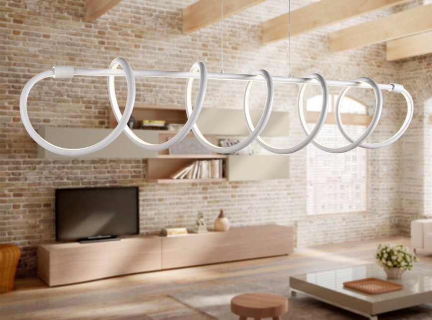ONLI - Светодиодная подвесная люстра SPIRALE LED/72W/230V 3000K белый