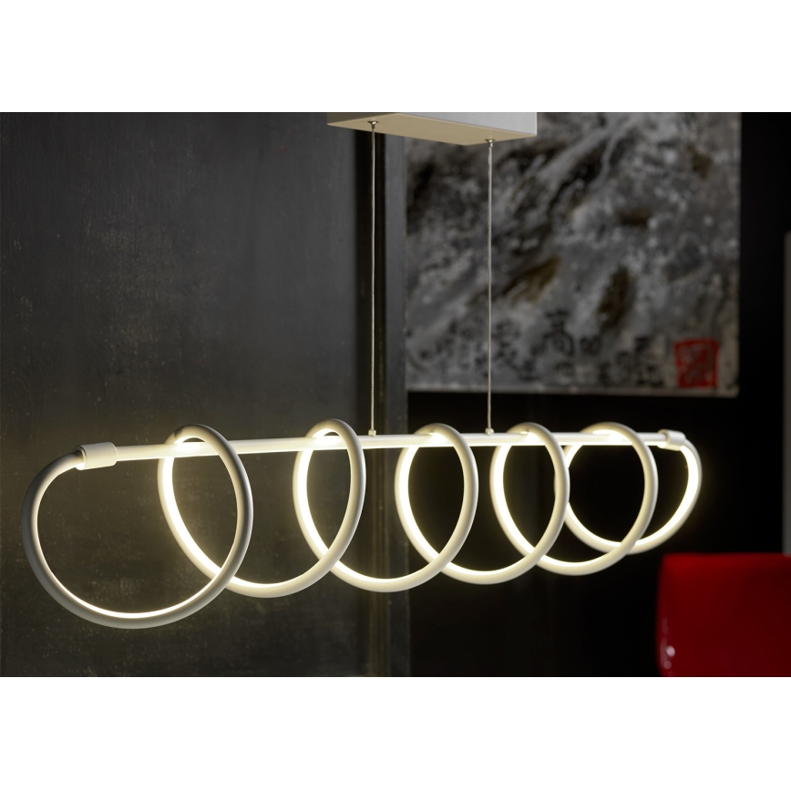 ONLI - Светодиодная подвесная люстра SPIRALE LED/72W/230V 3000K белый