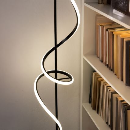 ONLI - Светодиодный торшер TWIST LED/24W/230V 4000K черный