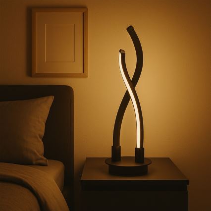 ONLI - Світлодіодна настільна лампа DAFNE LED/12W/230V 4000K 48 см чорний