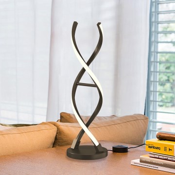 ONLI - Світлодіодна настільна лампа DNA LED/12W/230V 4000K 48,5 см срібний