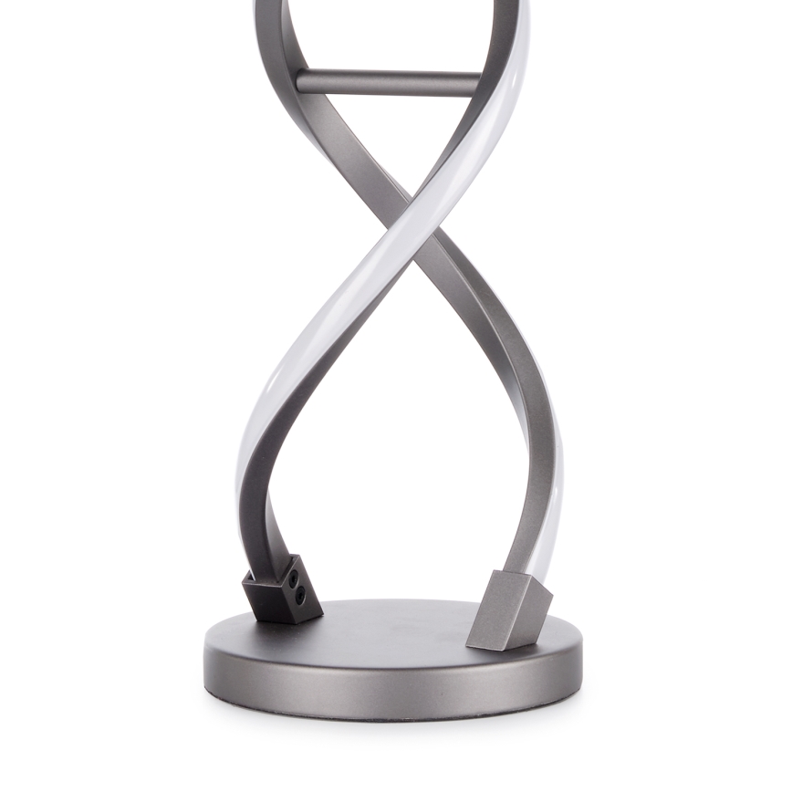ONLI - Світлодіодна настільна лампа DNA LED/12W/230V 4000K 48,5 см срібний