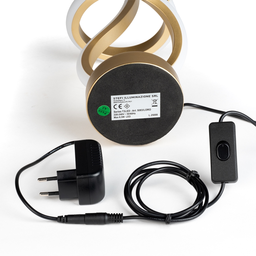 ONLI - Світлодіодна настільна лампа KIRA LED/10W/230V 4000K 28 см золотий