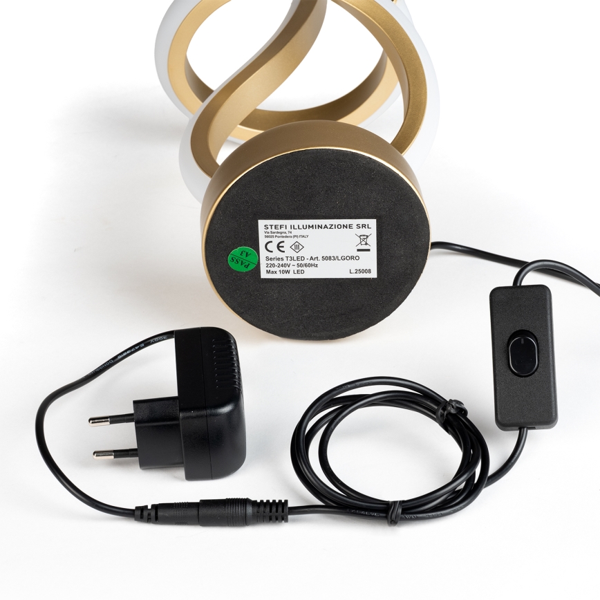 ONLI - Світлодіодна настільна лампа KIRA LED/12W/230V 4000K 38,5 см золотий