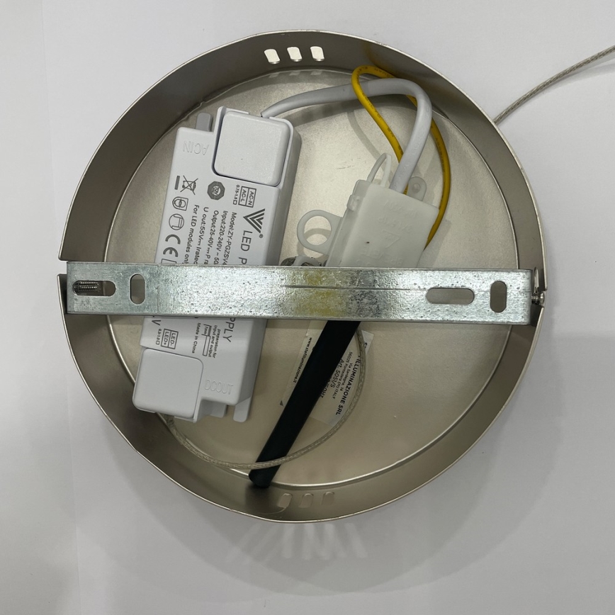 ONLI - Світлодіодна підвісна люстра AMANDA LED/40W/230V 4500K матовий хром