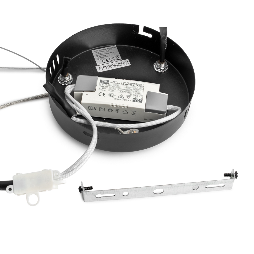 ONLI - Світлодіодна підвісна люстра DAFNE LED/30W/230W 4000K чорний