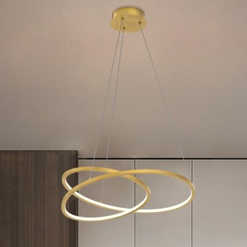 ONLI - Світлодіодна підвісна люстра LIBERTY LED/30W/230V 4000K золотий